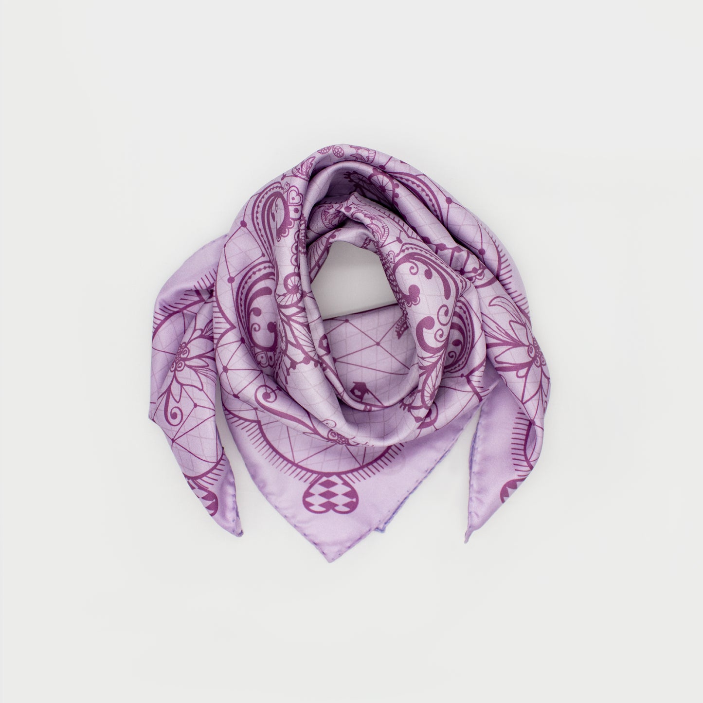 Bufanda Harmony de lino y seda floral