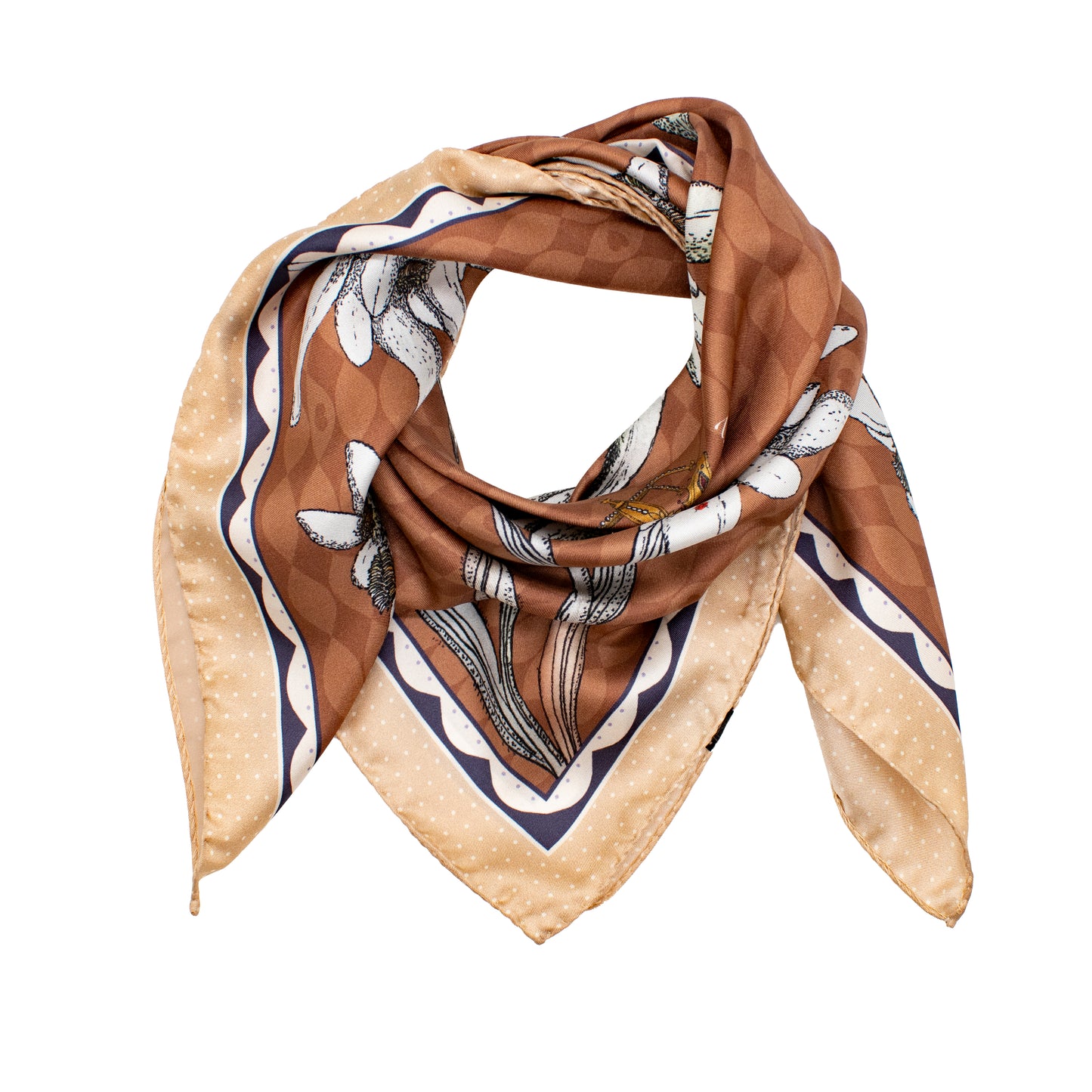 Edelweiss Alpenglow Midi Silk Scarf
