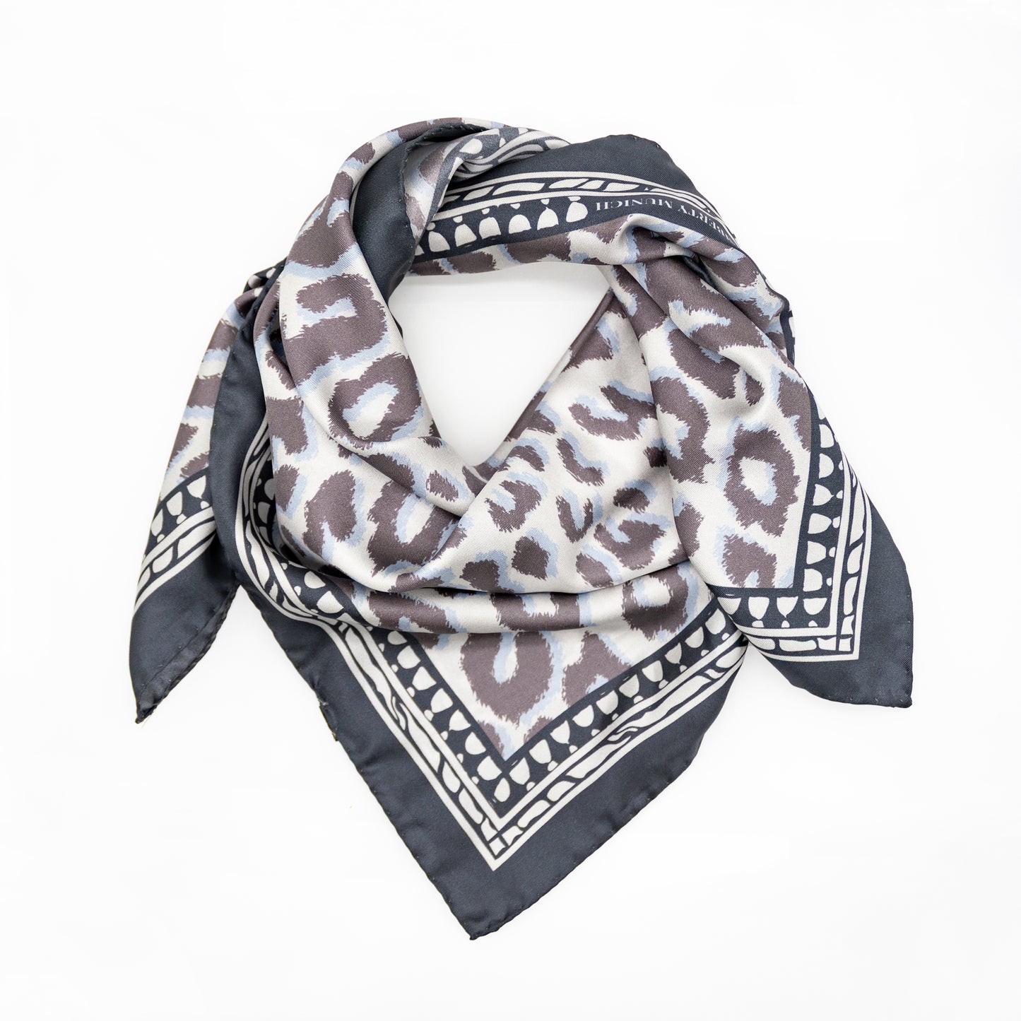 Bufanda Harmony de lino y seda floral