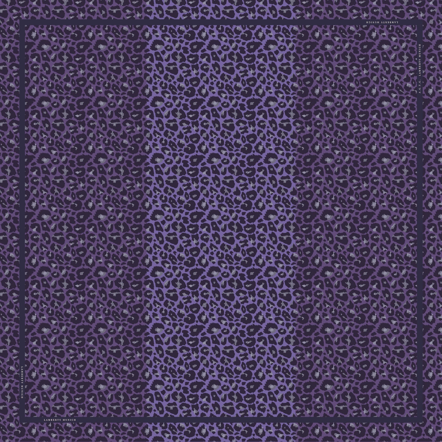 Savannah Leopard - Maxi Cube - Silk & Wool Scarf