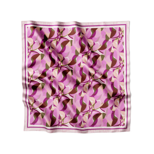 Harmony Lino Seidenschal mit Blumenmuster