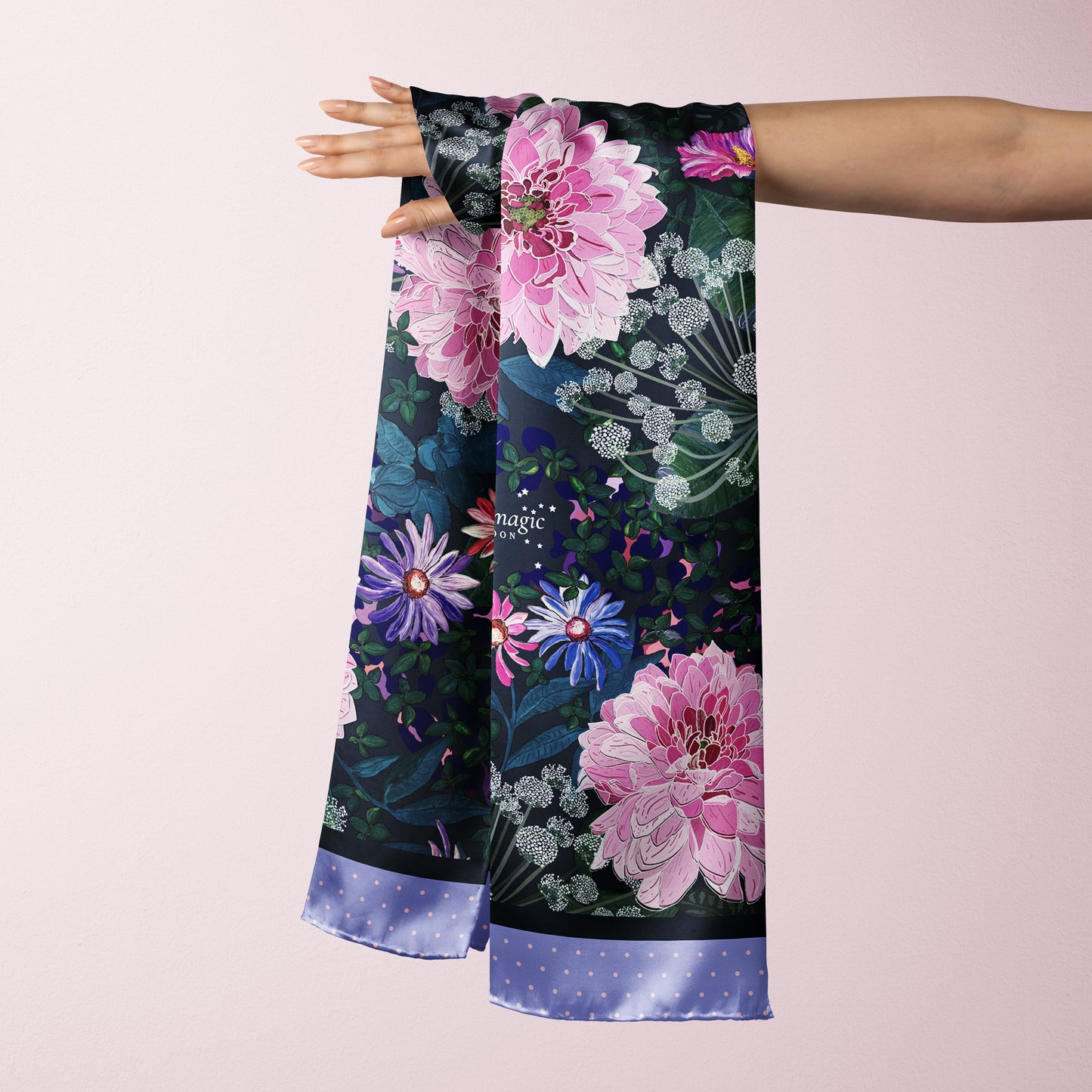 Tuch 90 Flowers of Regent's Park - Classic Silk Scarf