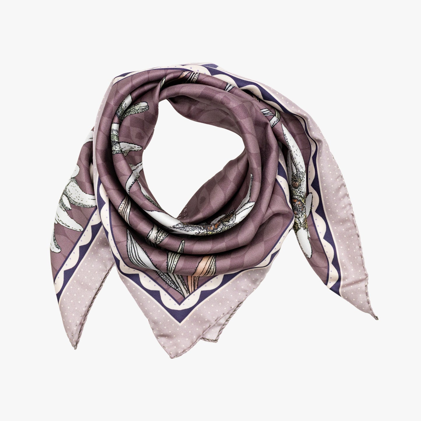 Edelweiss Alpenglow Midi Silk Scarf