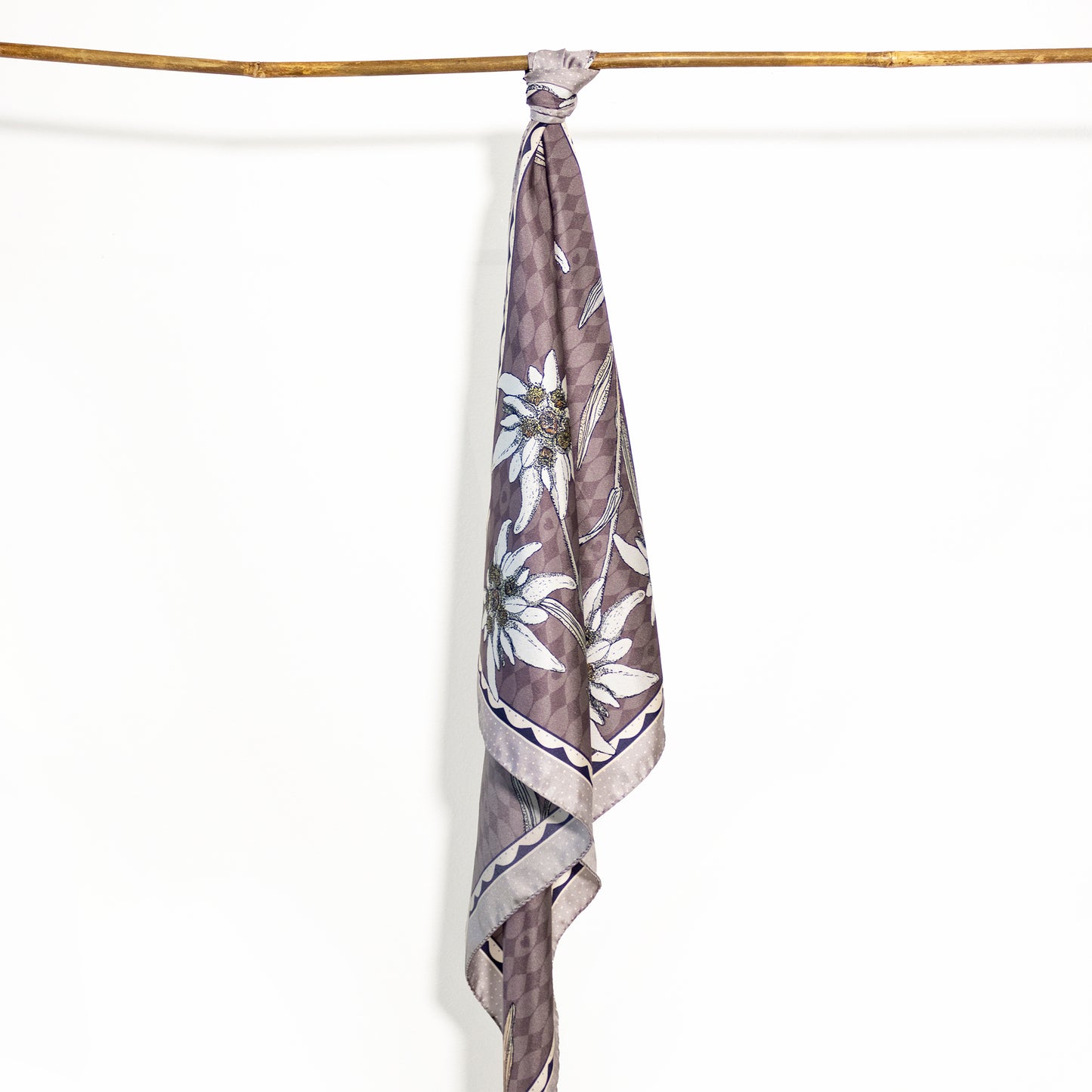 Edelweiss Alpenglow Midi Silk Scarf