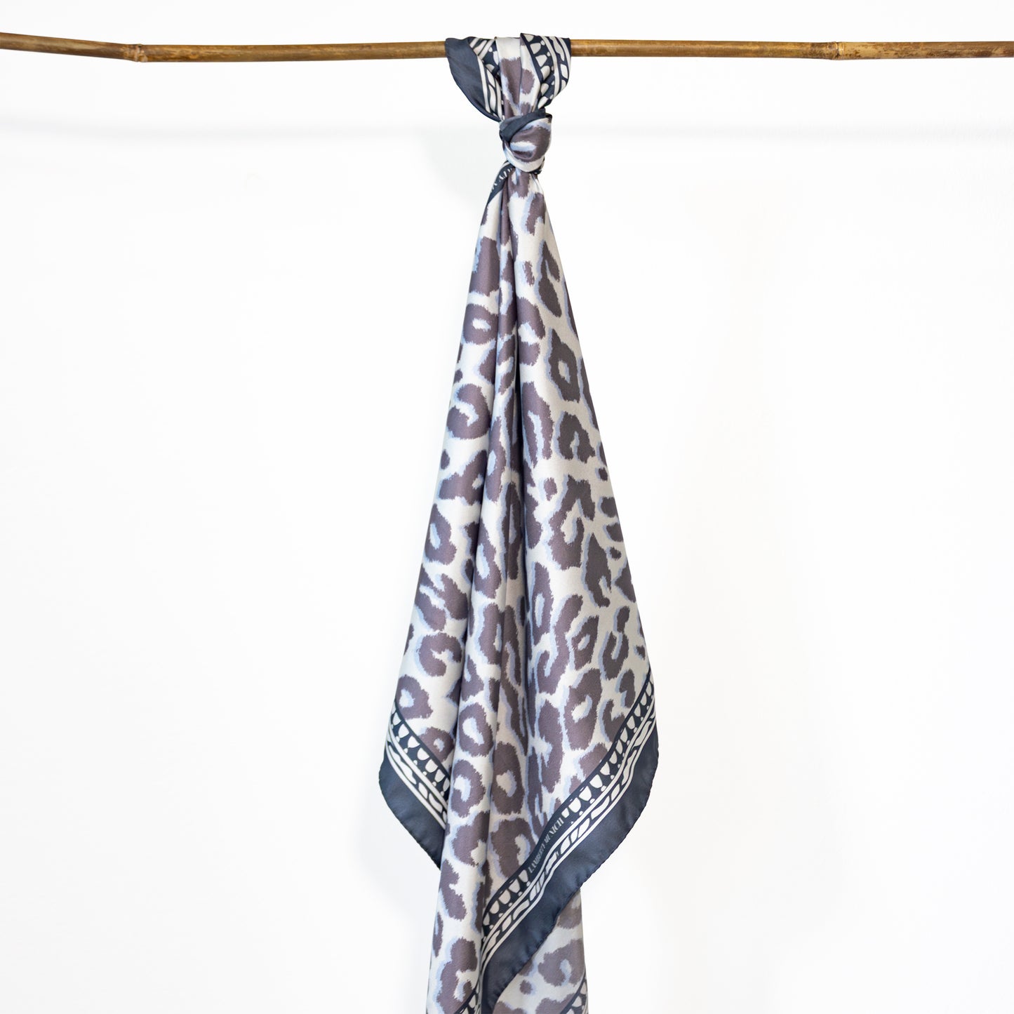 Smooth Cheetah - Midi Silk Scarf