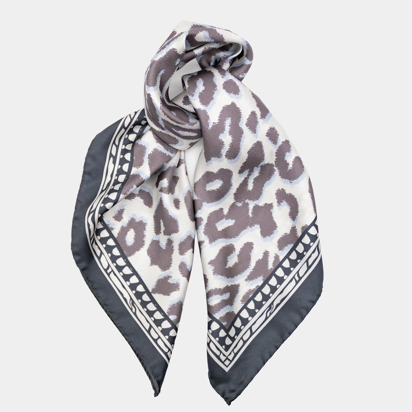 Smooth Cheetah - Midi Silk Scarf