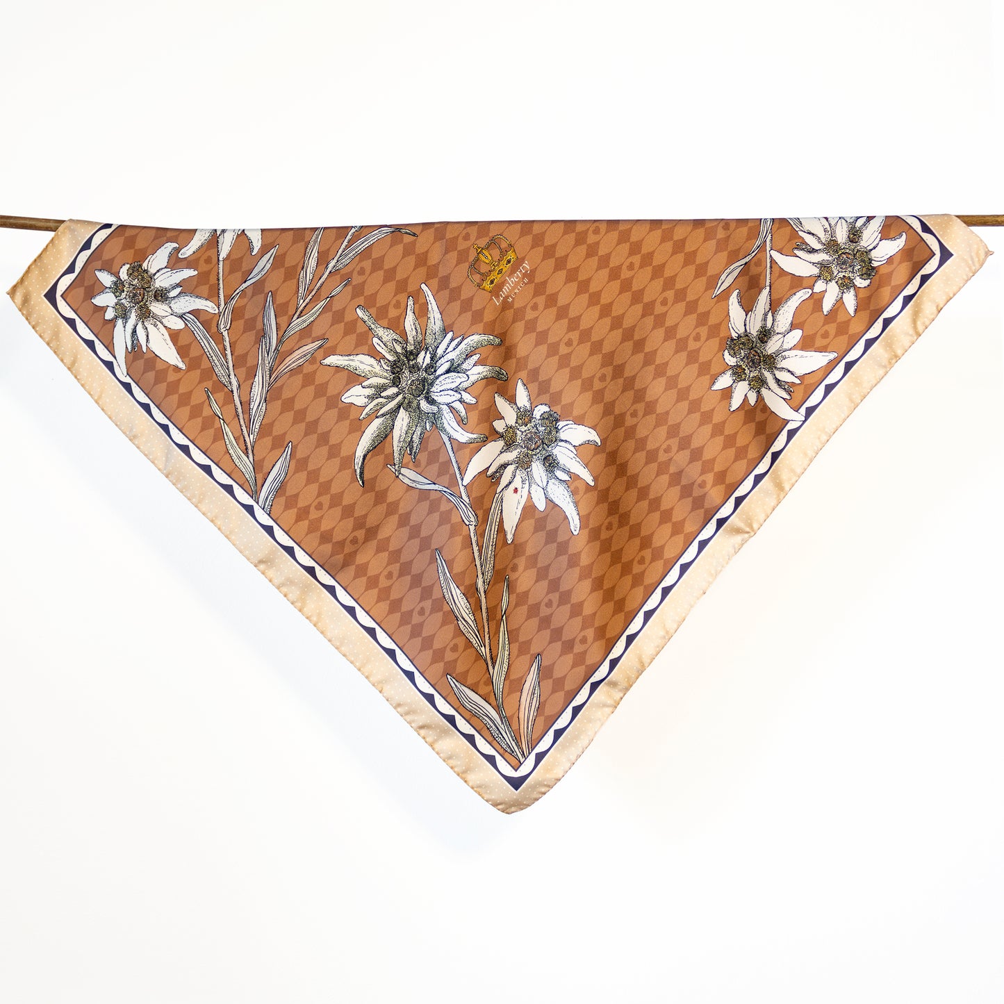 Edelweiss Alpenglow Midi Silk Scarf