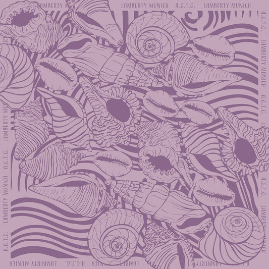 One Hundred Seashells - Midi Silk and Wool Scarf