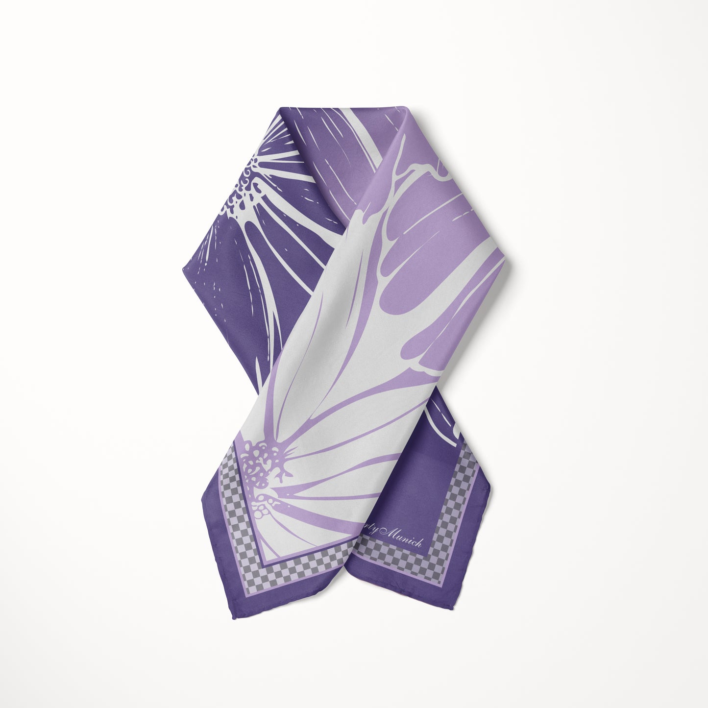 Cosmos Flower - Midi Silk Scarf
