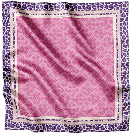 Tuch 100 Tibetan Tranquility Maxi Seidentwillschal Frischrosa