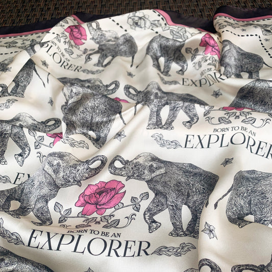 Odisea del elefante: un viaje en seda 